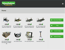 Tablet Screenshot of highwayhandyman.com